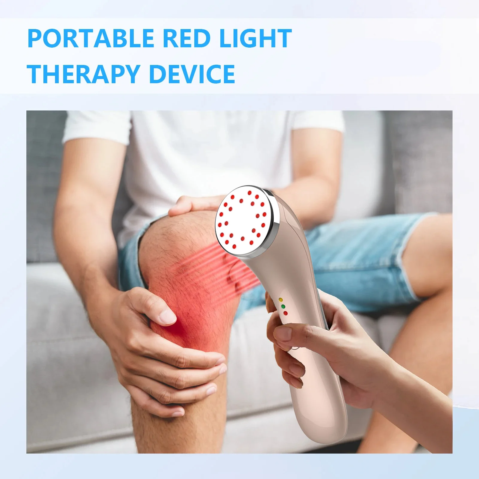 

Red Light Infrared Laser Physiotherapy Device 650nm 850nm Therapy For Arthritis Knee Joint Muscle Pain Relief