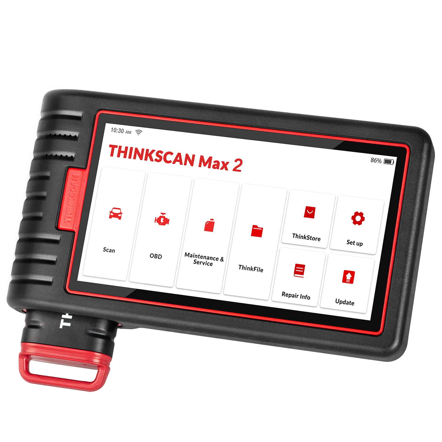 For THINKCAR Thinktool ThinkScan Max 2 Full system Lifetime free AF DPF IMMO 28 Reset ECU Coding OBD2 Scanner  CANFD For G-M