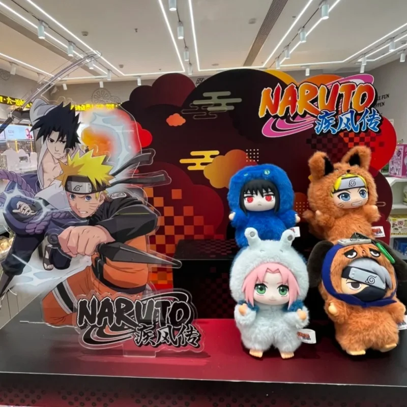 

Наруто's Wind, милый зверь, серия для вечеринки, 1:1, высокое качество, слепая коробка, модная игрушка, фигурка, плюшевая кукла, орнамент, подарок на день рождения