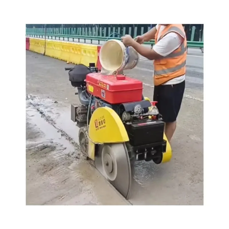 

【Popular】High Quality 7.5hp Concrete Cutting Machine 700 Type Concrete Cutting Saw Machine