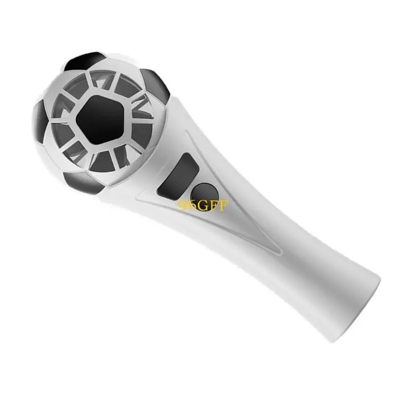 96GF Lightweight ABS Handheld Cooling Fan With 6 to 8 Hours Operation And Soft Design For Indoor And Outdoor