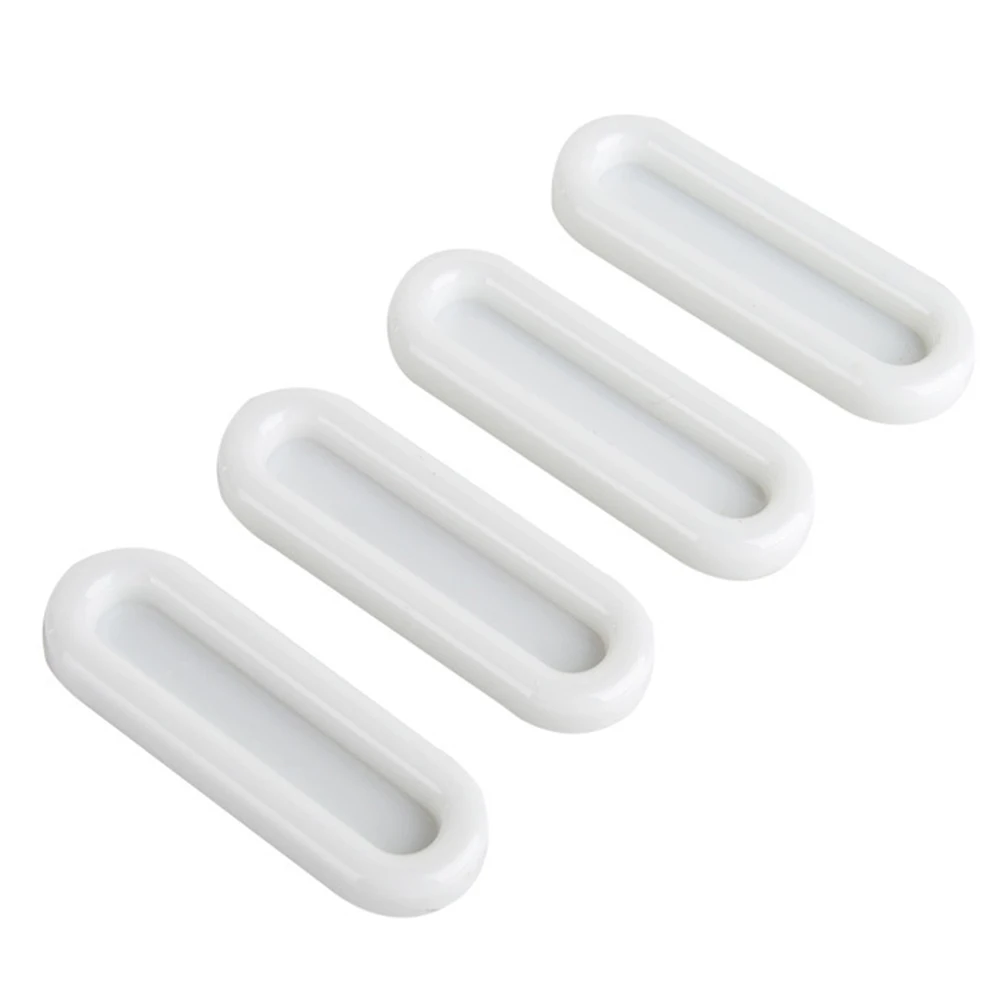 4pcs Self-Adhesive Door Handle Cabinet Wardrobe Drawer Handles Furniture Knobs Sliding Window Pulls Handle Auxiliary Device