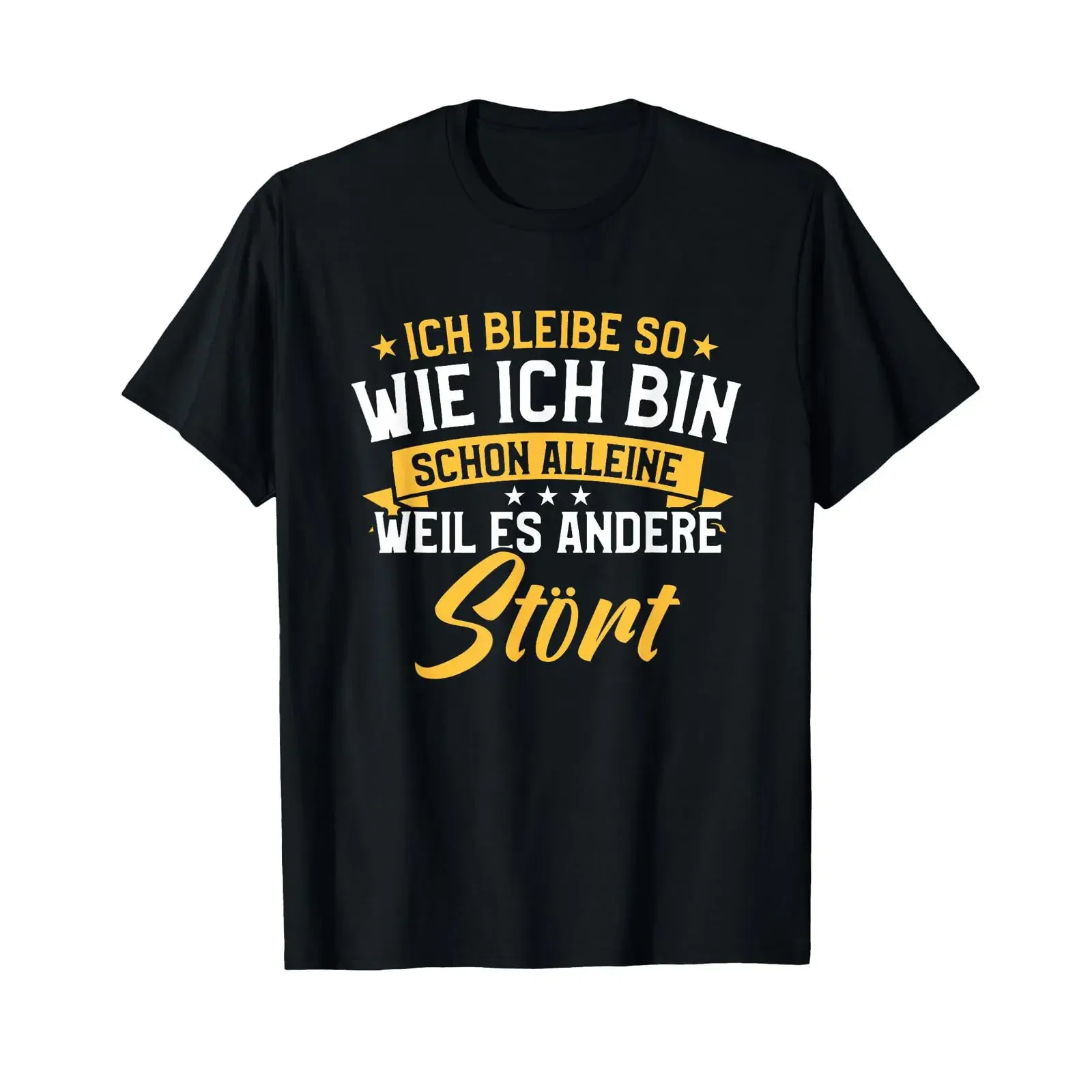 I'll stay the way I am if only because it bothers others T shirt vintage Washed Versatile Stretched Stylish Comfortable fashion