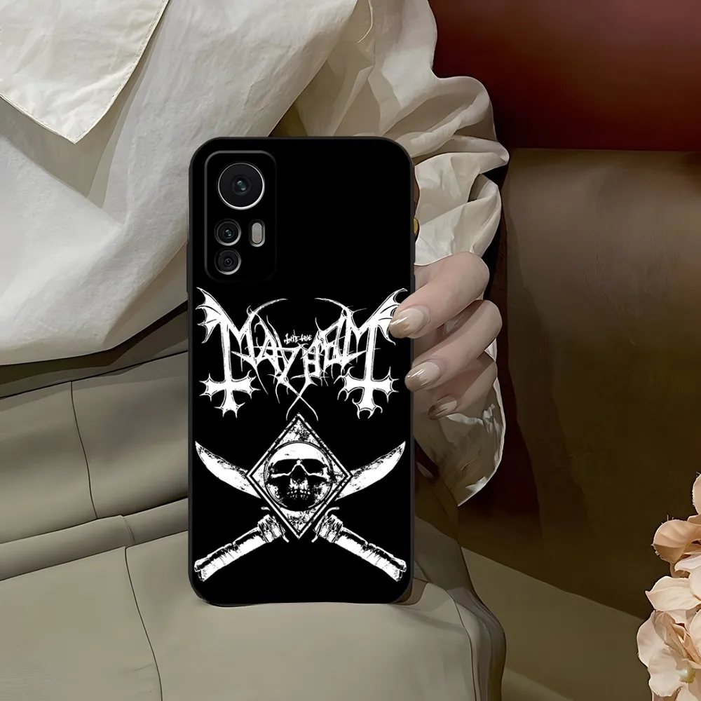 Mayhem Live In Leipzig Burzum Phone Case for Xiaomi Redmi Note 12 10 Pro POCO F4 F5 X5 Pro 12 13 11T Lite Ultra Shell Cover