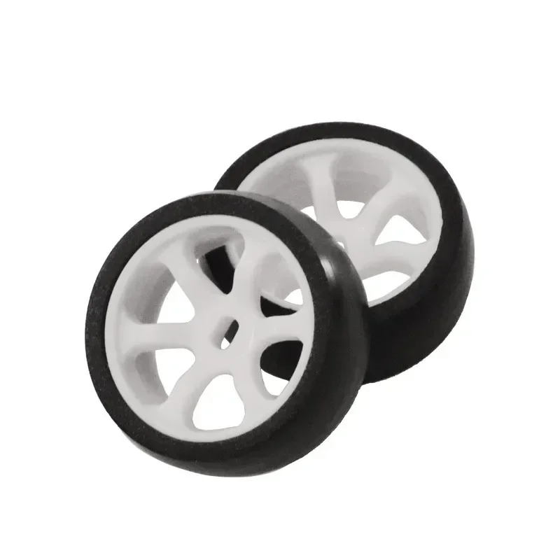 Pneus de Drift de 25mm e Rodas de Plástico para Upgrade de Carros RC WLtoys 1/28 K969 K979 K989 K999 284131 Mini-z Mini-d Mini-q