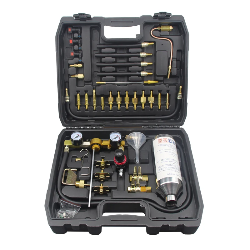 Car Fuel Injector Cleaning Machine Cleaner Tester Universal Non Dismantle Tool Auto Engine Petrol Throttle Nozzle