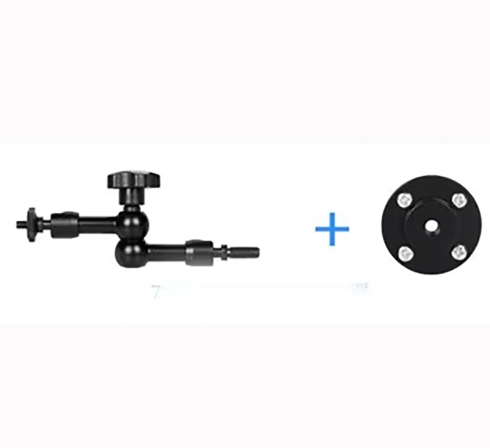 7'' inch Magic Arm Wall Mount Holder Stand Bracket for NetGear Arlo,Arlo pro,Arlo go Security Cameras, 1/4 to mount holder view 3