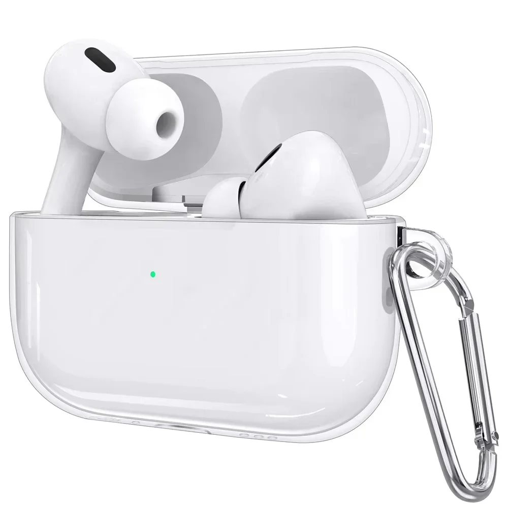 Étui Airpods Pro3 2025, étui souple et Transparent en TPU pour écouteurs, housse transparente antichoc pour Airpods 1 2 3 2021, coque