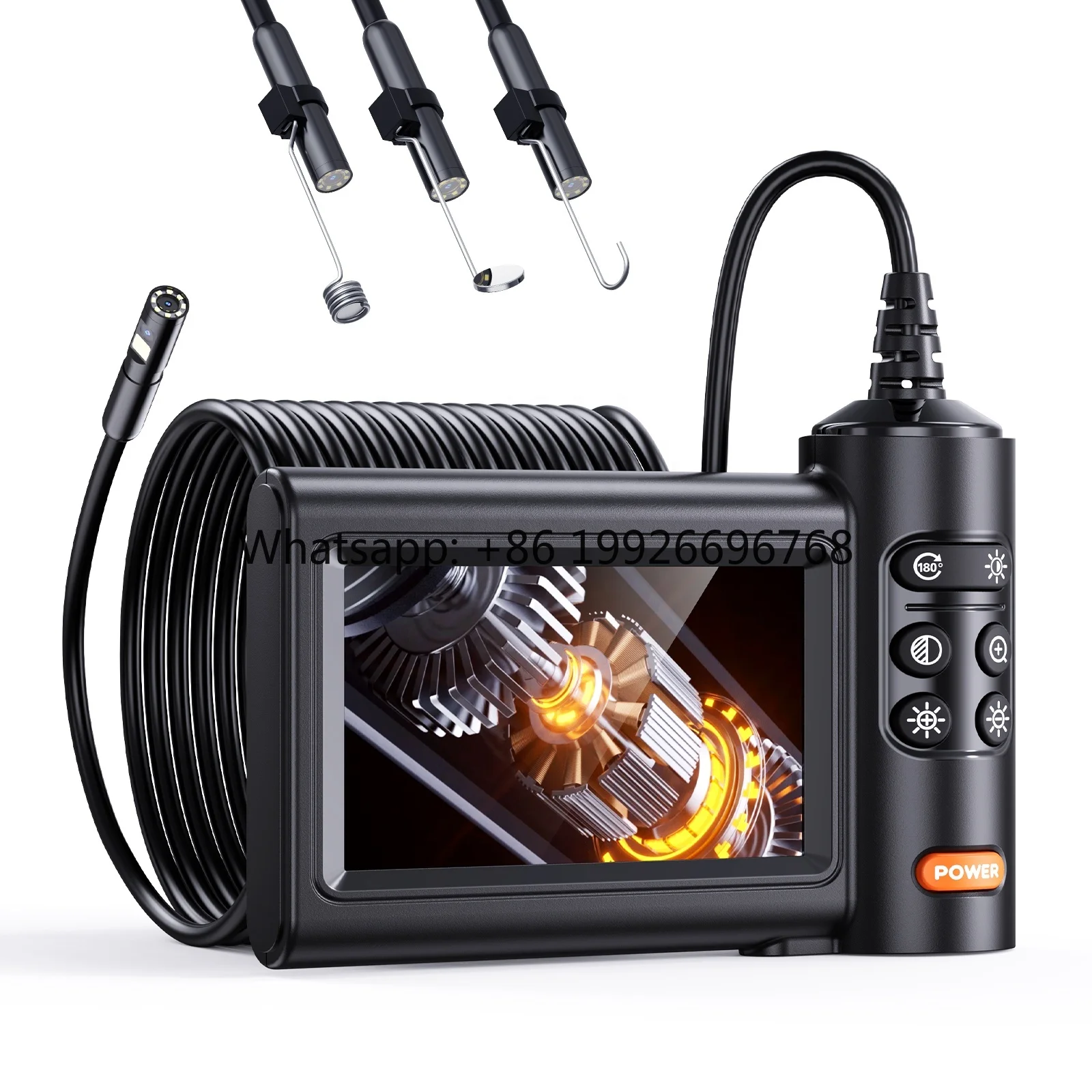 

Easy to Use 4.3Inch Screen Pipe Inspection Camera Ant- Oil Waterproof USB Endoscope Camera
