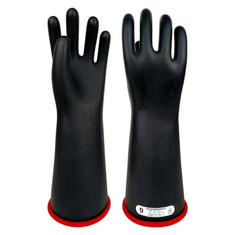 Level 1 hand protective gloves for live work 10KV insulating gloves latex