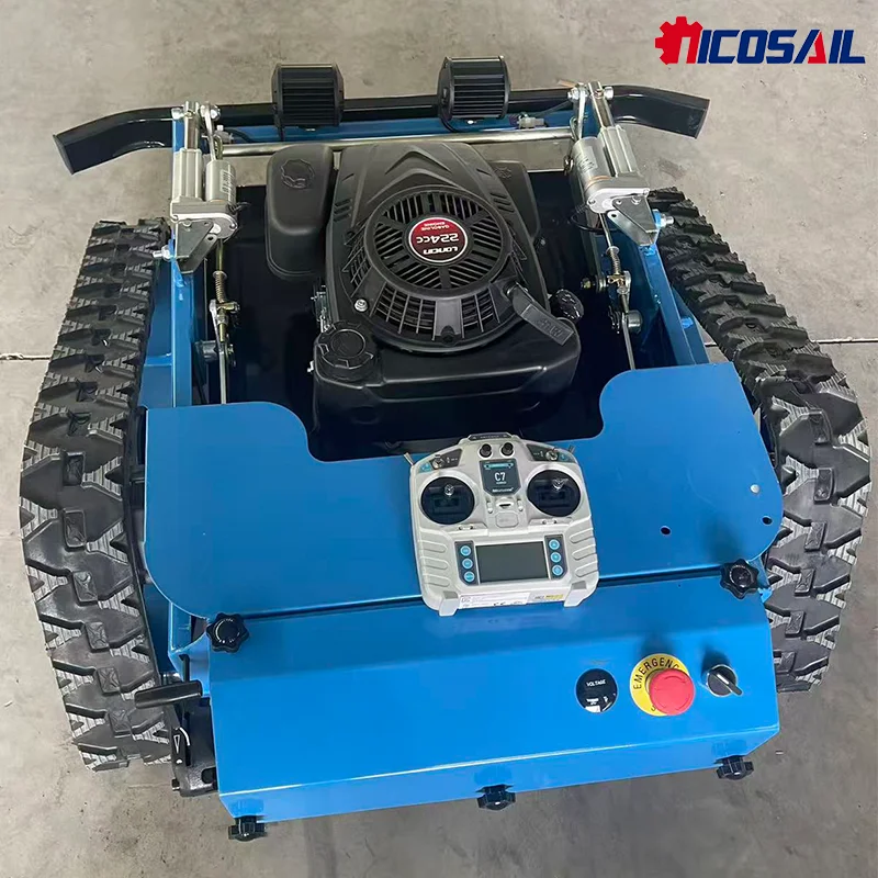 

Customized remote control commercial lawn mower, household farm large-scale mowing intelligent robot