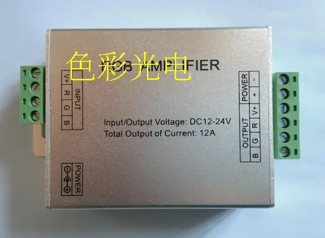 AMPLIFICADOR DE señal Led, repetidor RGB, controlador LED, versión 12a