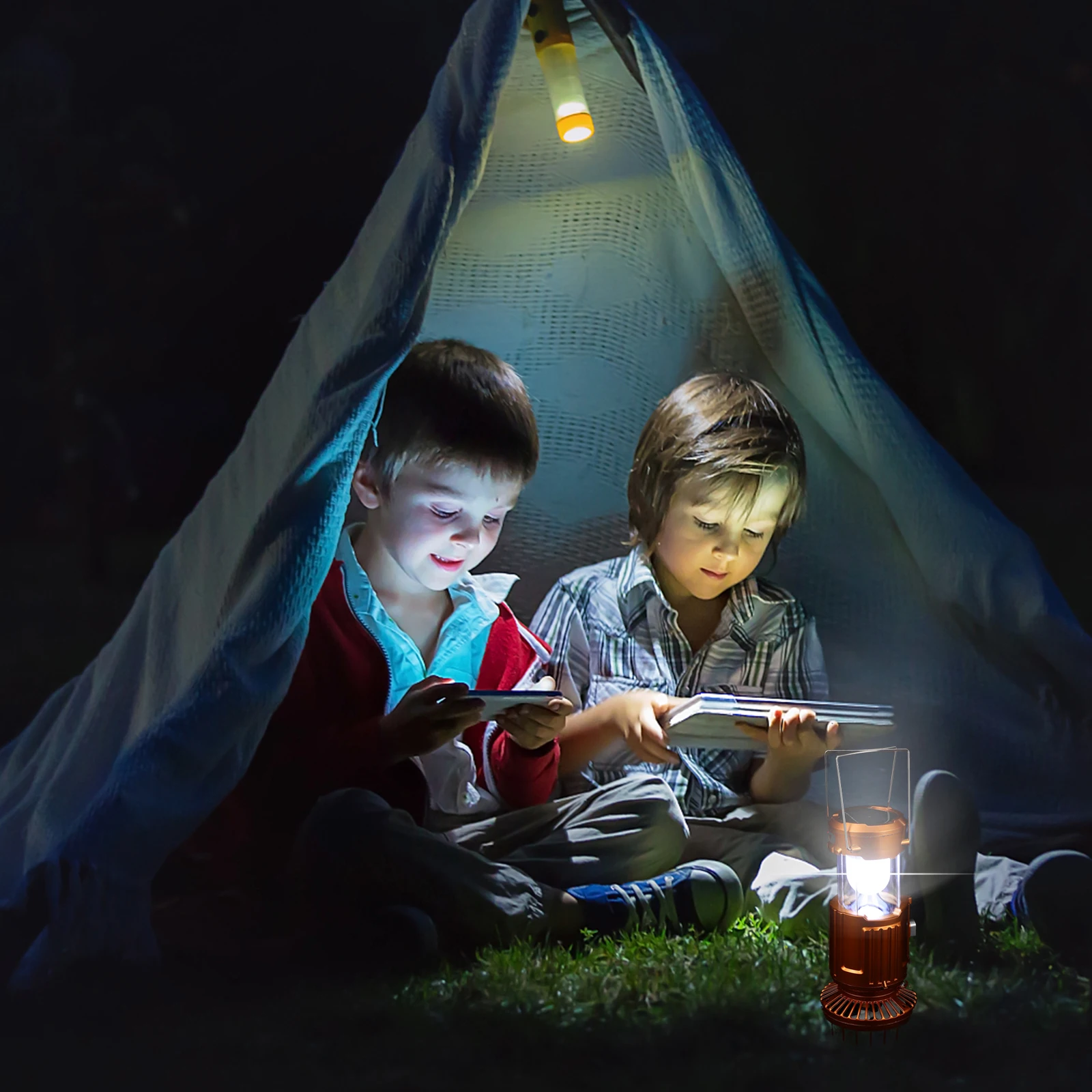

Retractable Camping Light Portable Lantern Outdoor Use High Brightness Solar LED Safety Energy Saving Wear Resistant Traveling