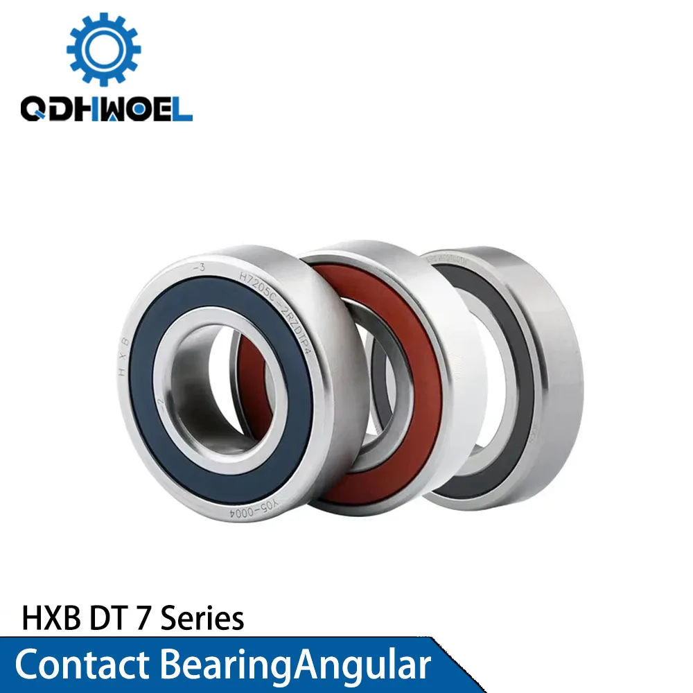 QDHWOEL CNC Spindle Motor Bearing DT Series 7002 7003 7004 7005 7007 P4 P5 Sealed Angular Contact Bearing