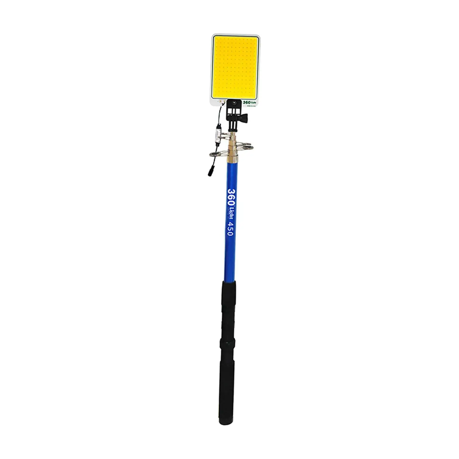 LED Camping Light, Outdoor Telescopic Fishing Rod Lamp, 12V Telescoping,