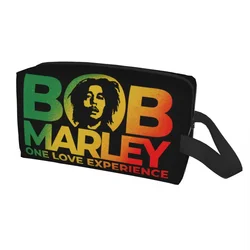 Jamaica Singer Reggae Rock Bob Marleys Cosmetic Bag Women Fashion Large Capacity Makeup Case Beauty Storage Toiletry Bags