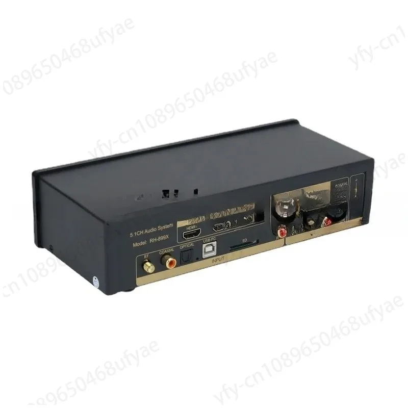 For RH-899X Black/Silver DSD USB Flash Drive Lossless Audio Player CS4354 HDMI Optical and Coaxial 5.1 Channel  Decoder