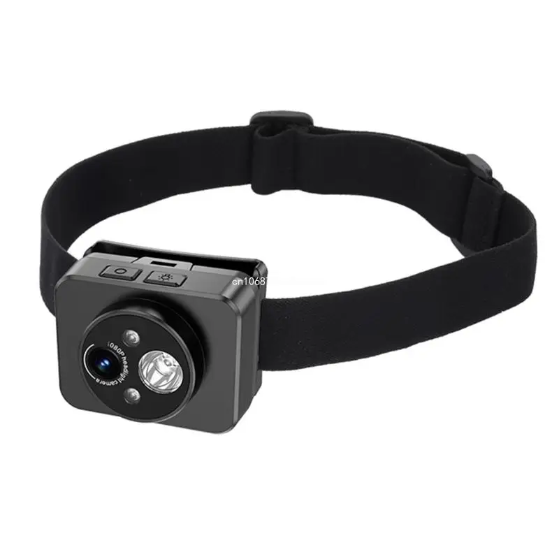 Head Mounted Camera Sports Recorder With 120° Wide Angle and Night Visions For Motorcycling and Aerial Shots