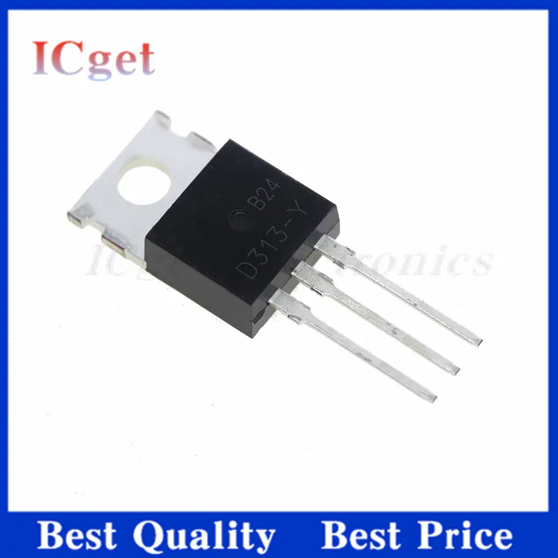 10 Uds D313 transistor 2SD313 TO-220 original auténtico 2SD880 D880