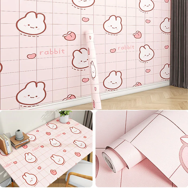 

5M PVC Self-adhesive Cartoon Wall Stickers For Room And Bedroom Decoration Waterproof And Moisture-proof Wall Stickers