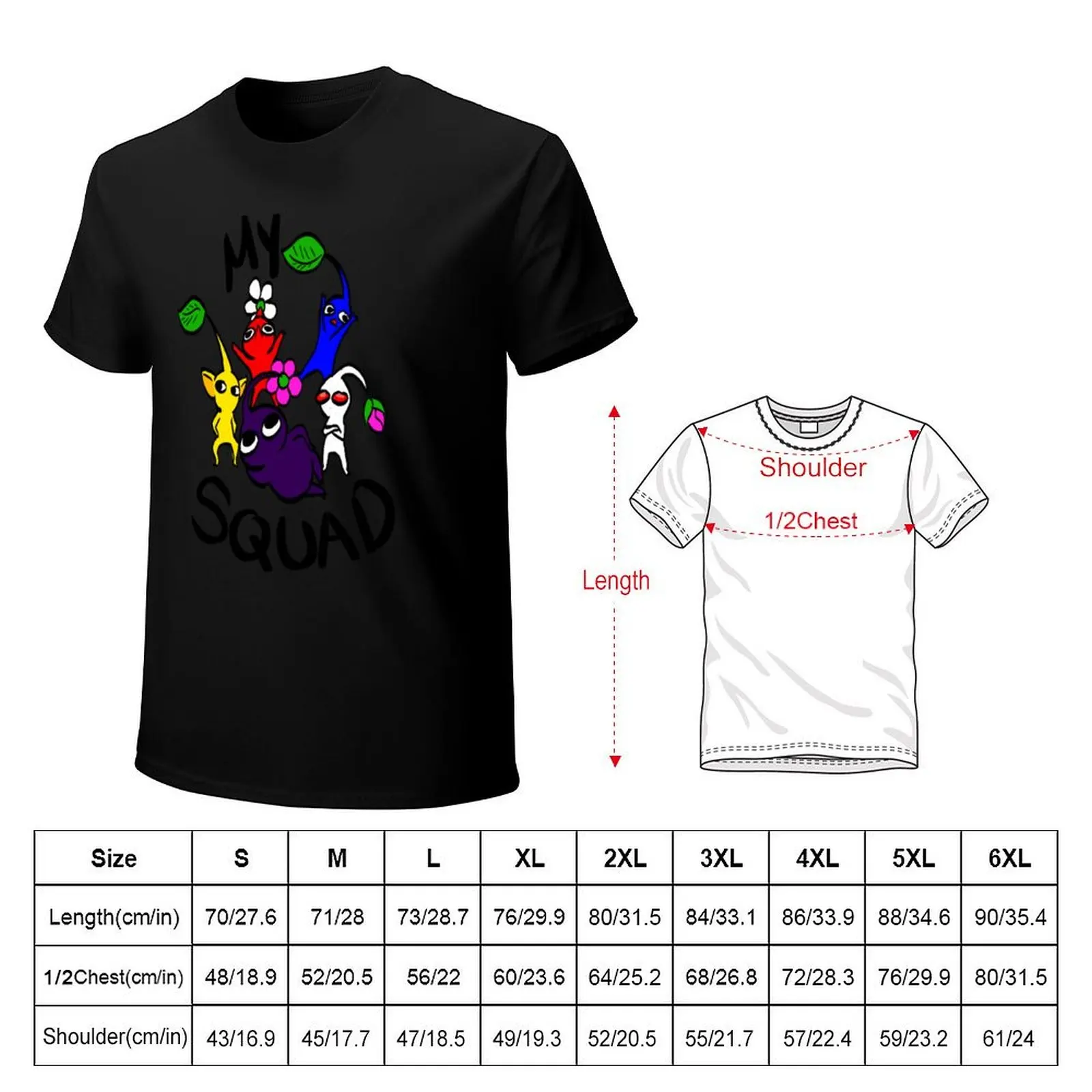 My Squad T-Shirt Work Wear Simple Tee Shirt