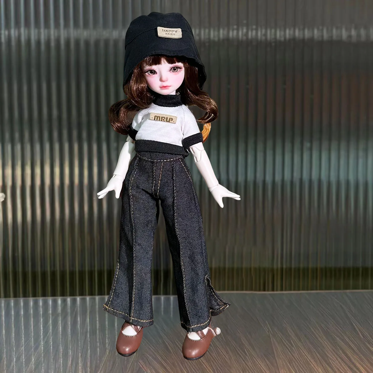 Cute 1/6 BJD Doll Outfit 30cm Doll Accessories Changing Clothes Toy Gift