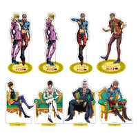 Pannacotta Fugo Narancia Ghirga Guido Mista Leone Abbacchio Bruno Bucciarati Giorno Giovanna Mista Giorno Acrylic Stand Decor