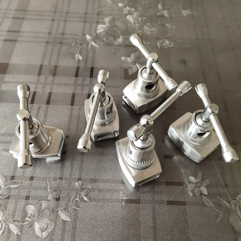 Long slider fittings of locking arm universal adjustment fixed leg support adapter for hospital operating table