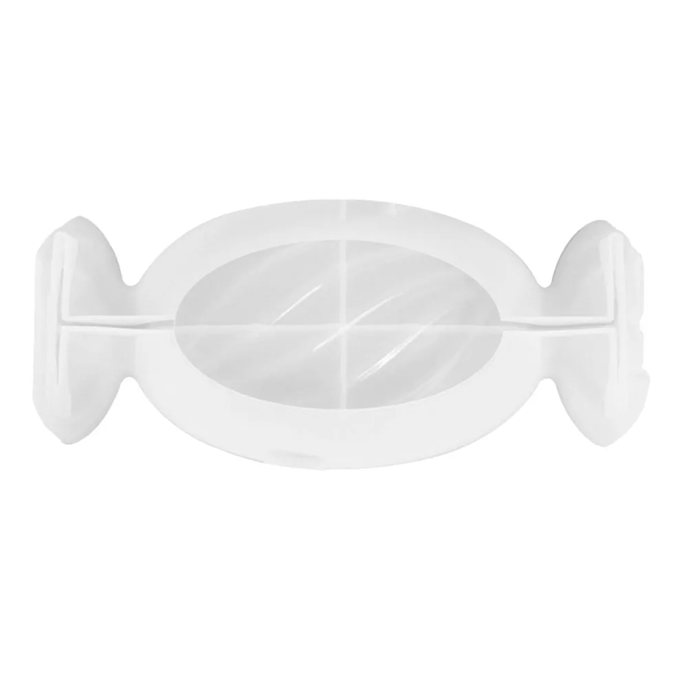 

C y Plate Mold Silicone DIY Manual Mold White Creative Crystal Epoxy Non Stick Easy Separate Clean Recyclable Perfect Tools