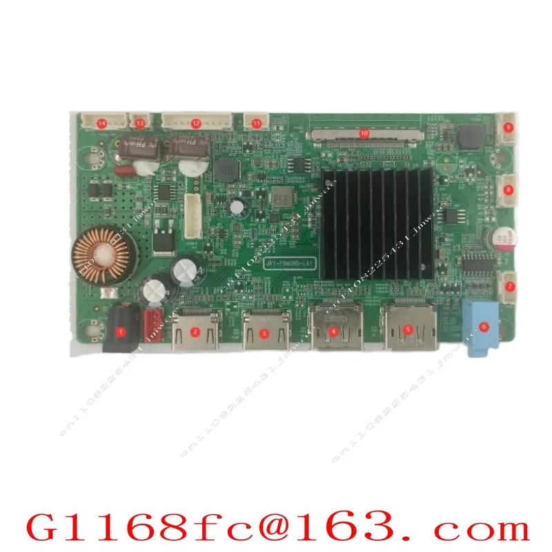 ND Conversion Board for High-resolution 3440x1440 70mm * 143mm LCD Displays with E-DP Interface, Green