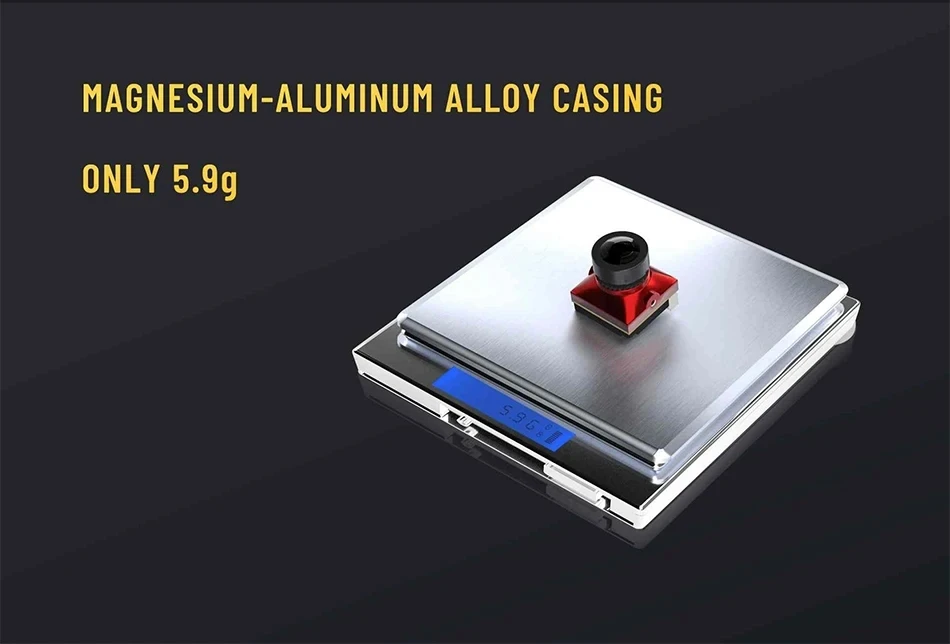 Caddx Ratel 2 V2 FPV-camera Ratel2 2,1 mm lens 16:9/4:3 NTSC/PAL schakelbaar met vervangende lens Micro FPV-camera Drone Mark4