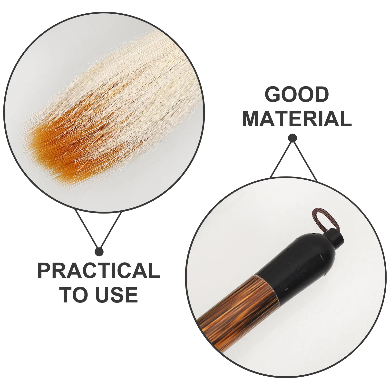 3Pcs Chinese Calligraphy Brush Set Writing Drawing Sumi Ink Paint Brushes for Beginners Professionals Chinese Paint Brush - Image 2