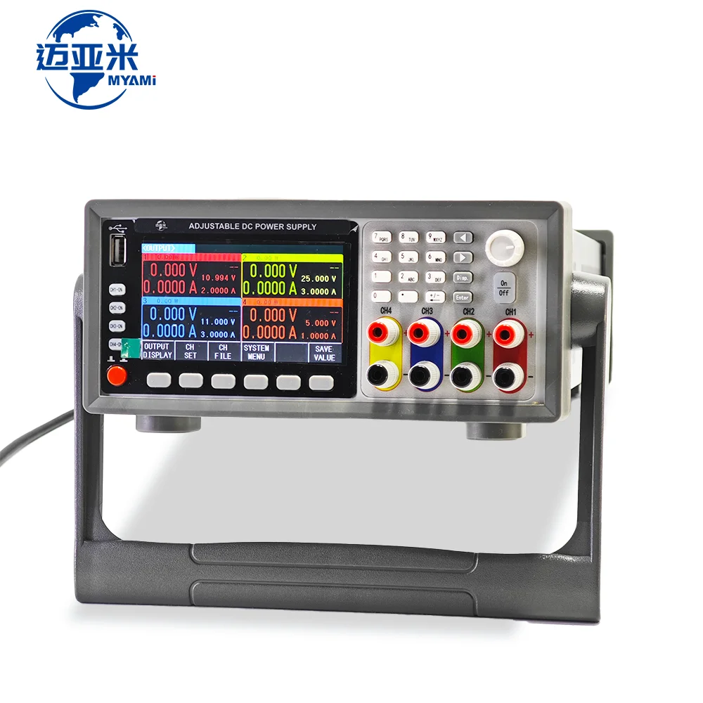 مصدر طاقة تيار مستمر خطي قابل  - مراجعة Programmable Dc Power Supply 60V 5A وسعره