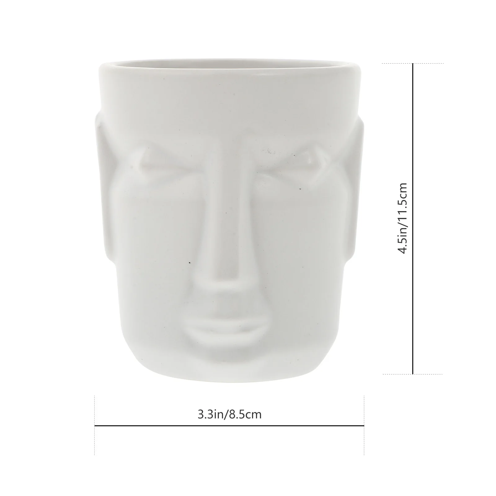 1 قطعة تمثال الله السيراميك كوب تقديم الكوكتيل التصميم الإبداعي كوب ماء المنزلية القهوة الشاي القدح ديكور المنزل الفني #6