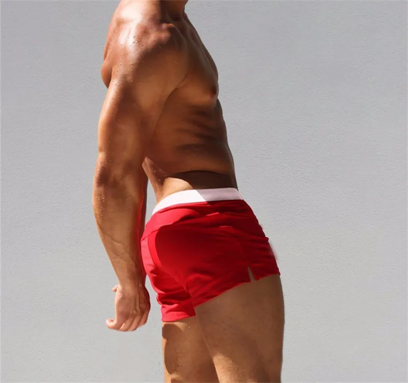Herren-Badeshorts, Badehose, Kordelzug, Netzfutter, elastische Taille, atmungsaktiv, schnell trocknend, Boardshorts für Strand, Pool, Sommer, männlich – Detail 11