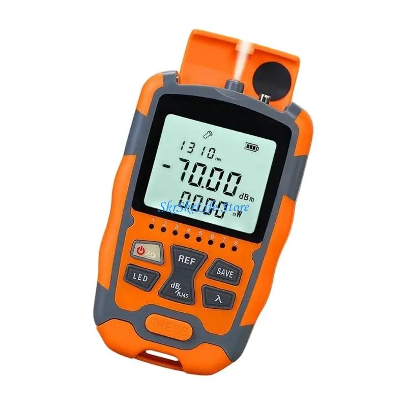 Picture 5: E65E Portable Opticals Power Meter Networking Analyzers Built In Light Source Auto Shutdown Function