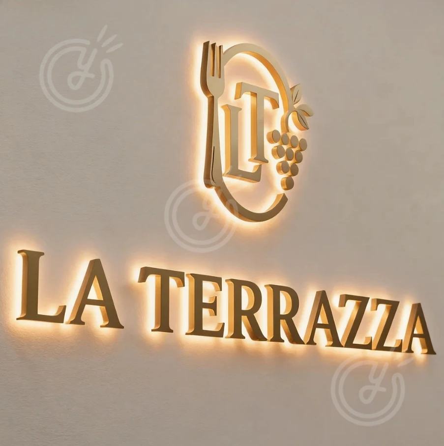 

Пользовательские 3D металлические вывески для дома, логотип, салон, бизнес, подсветка, уличный светильник, светодиодная дверная вывеска, освещенное письмо, вход, неоновый