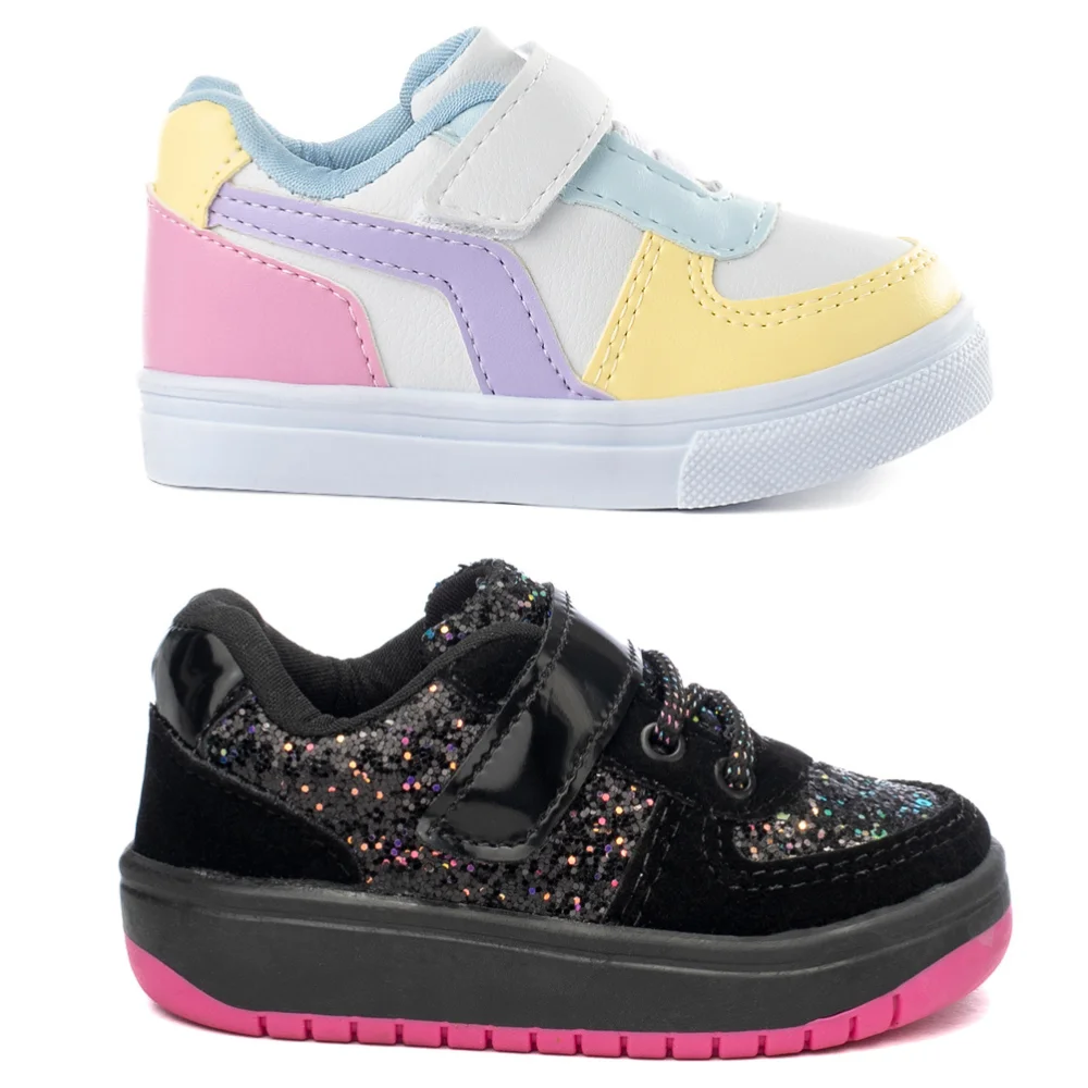 Combo 2 Pair Women's Casual Children's Tennis FUNFY 3210A