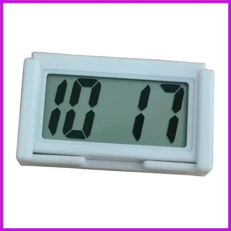 R9CC Self-Adhesive Digtal Clock for Car Truck Front Dashboard Auto Interior Ornament