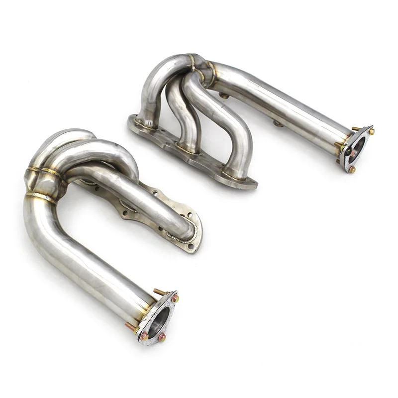 The first section of plantain Exhaust manifold For Porsche 911 991.2 2011-2019 SS Stainless Steel High Performance Exhaust Pipe