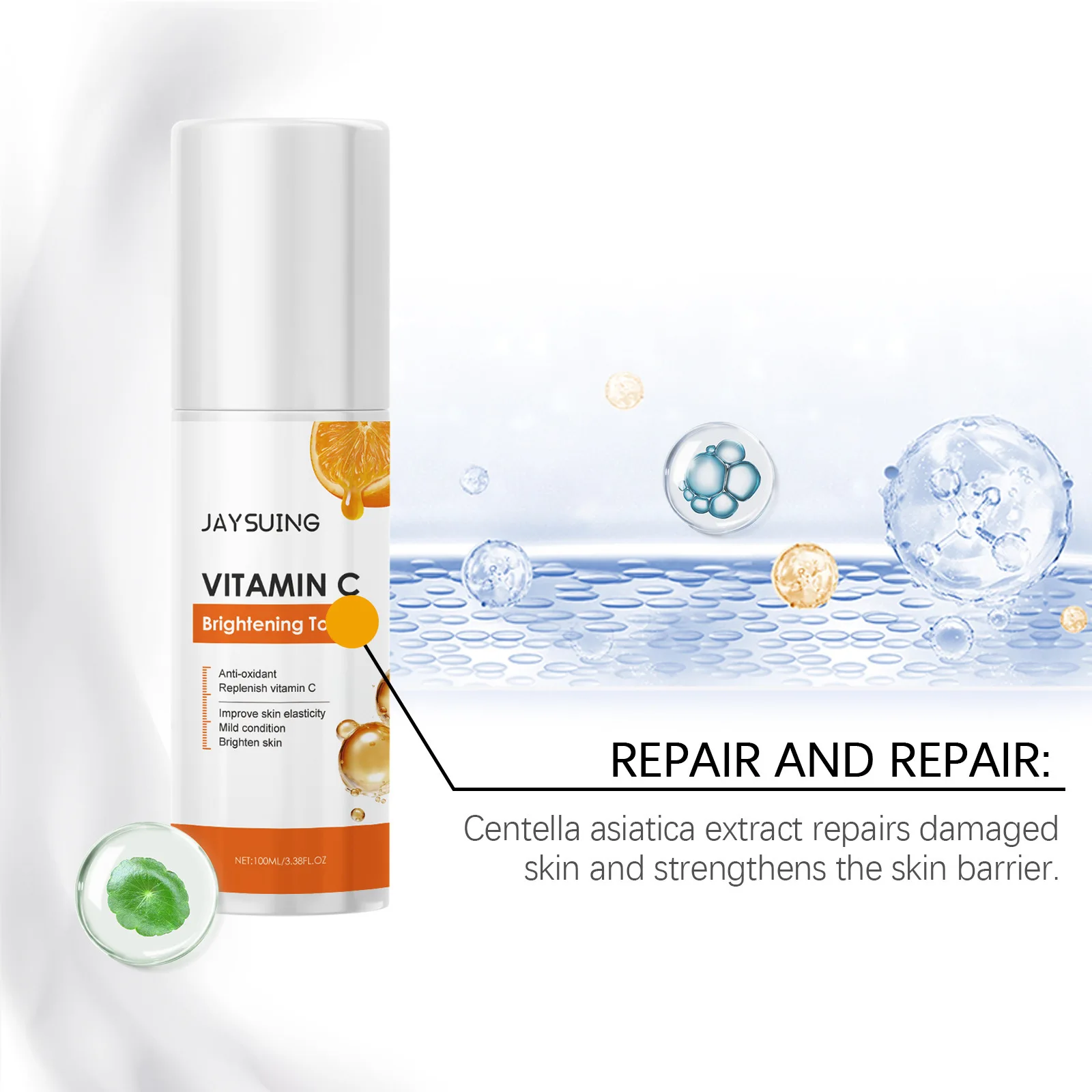 

Get Glowing Skin with Our Vitamin C Toner – Reduce Fine Lines, Wrinkles, and Dark Spots, and Boost Elasticity and Moisture