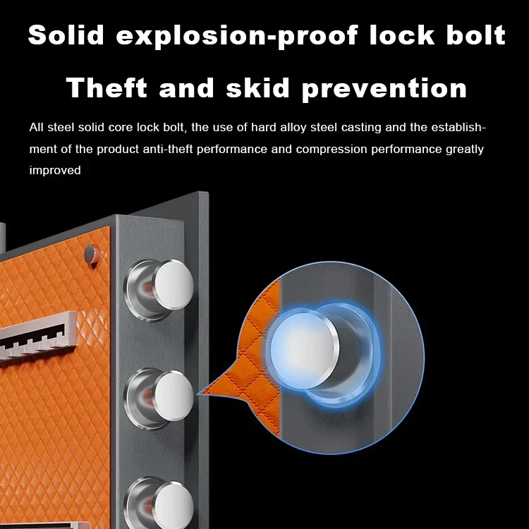 Bank Money Steel Deposit Safe Box โลหะทนไฟ Home Office Mechanical Money แล็ปท็อปปลอดภัย