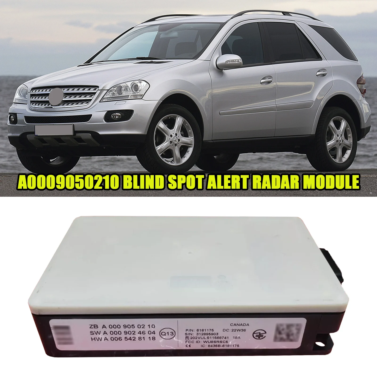 

Радарный датчик слепых зон Artudatech A 0009050210 Для Mercedes Benz GLC CLA GLE GLS 2015-2018 автомобильные аксессуары 2016 2017