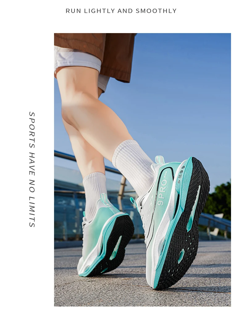 Herren-Sportschuhe, Laufschuhe mit Carbonplatte, Marathon-Sneaker für Herren, Rennschuhe, stoßdämpfende Turnschuhe für Damen – Detail 22