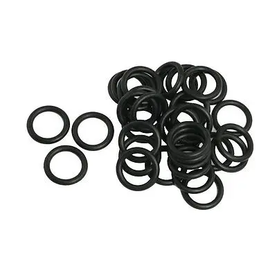 50 peças 24mm x 3,5mm x 17mm mecânico preto nbr o anéis arruelas de vedação de óleo
