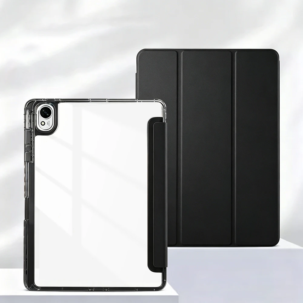 Transparente Acryl-Schutzhülle mit Stiftschlitz für das Huawei MatePad SE 11 Zoll 2024/Matepad Air 11.5/11.5 2023/11.5S 2024.