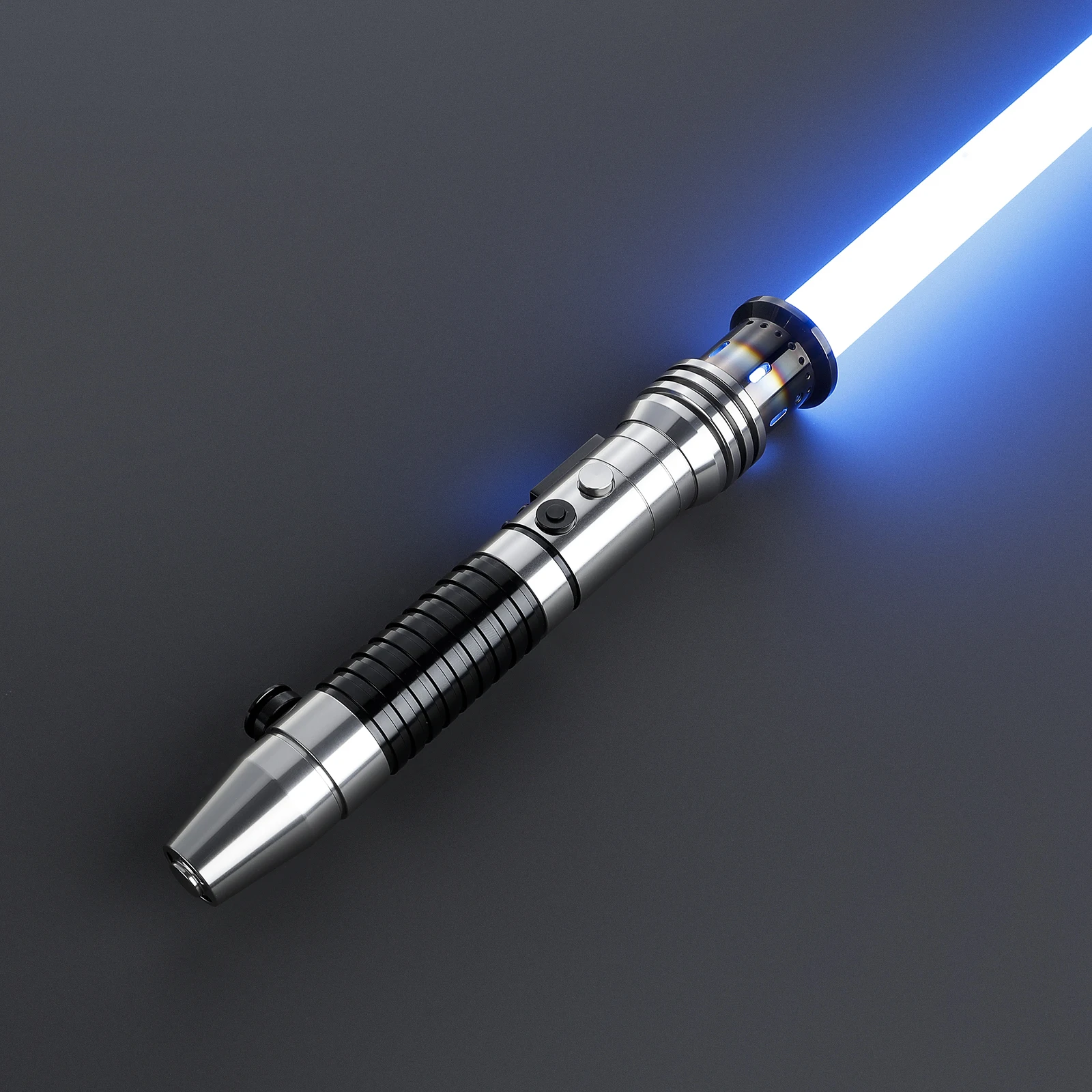 DamienSaber Nari Bluetooth Lightsaber Xeno3.0 Heavy Dueling Light Saber Metal Hilt Infinite Color Changing with 34 Sound Fonts