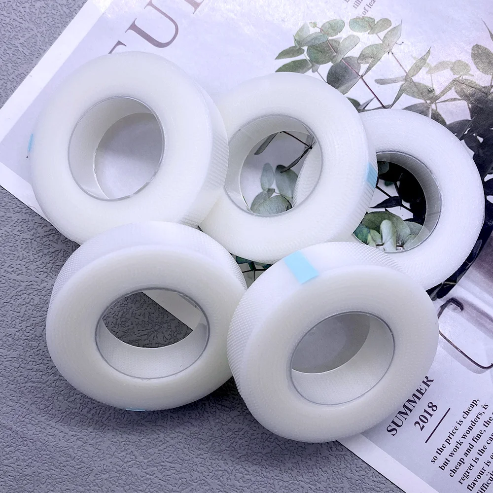 30/50 لفات رمش الشريط PE رمش تمديد ورقة الشريط بالجملة تنفس بولي ايثيلين لاصق بقع تحت وسادة العين تطعيم الأشرطة #2