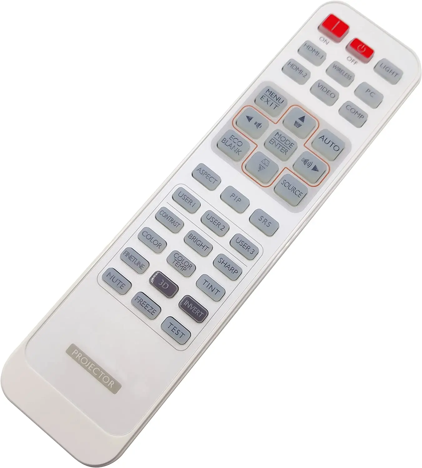 Remote Control for BENQ Projector EP5920 W1000 W1000+ W1060 W1070 W1080ST W1250 W1300 W1400 W1500 W600 W600+