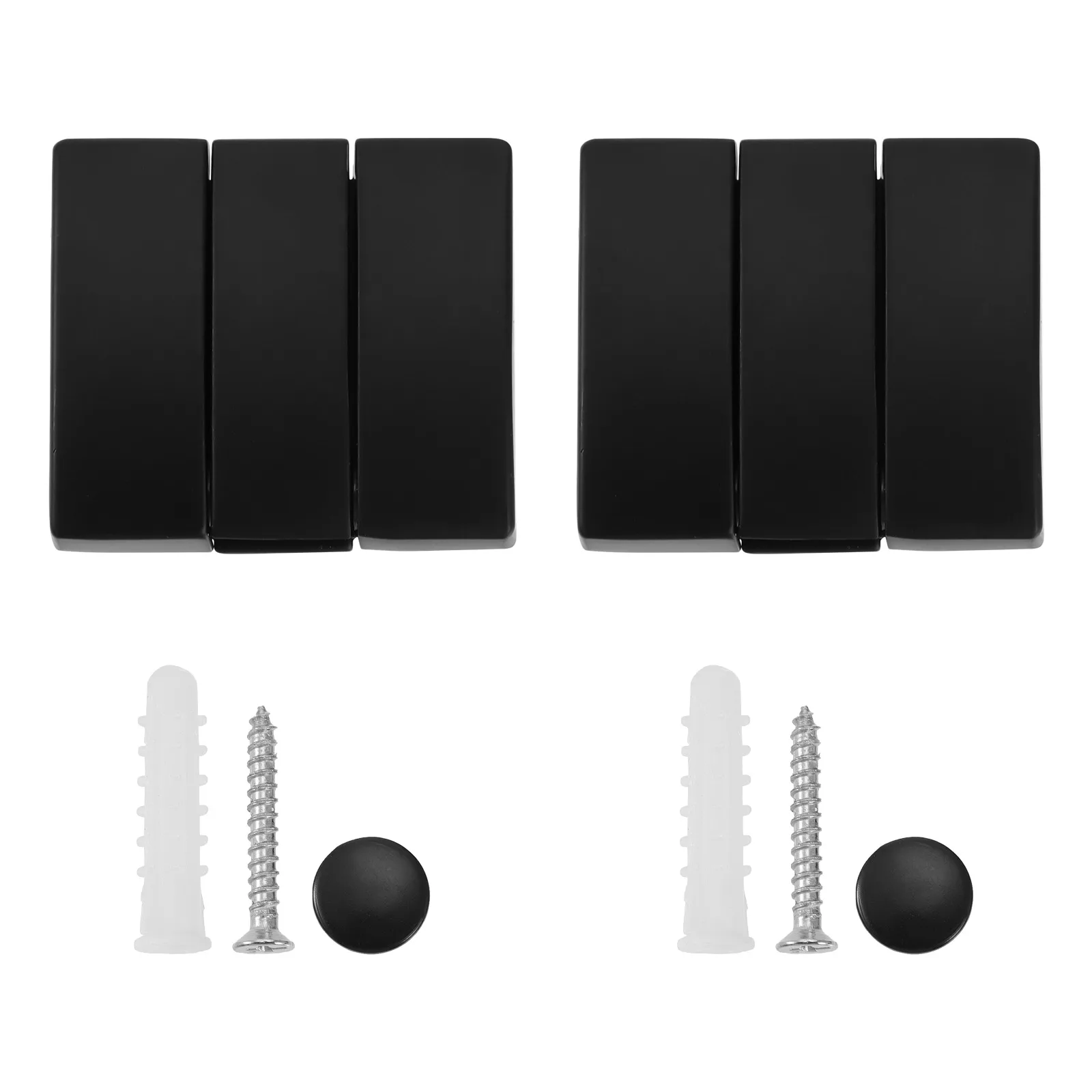 

2Pcs Coat Heavy Duty Multifunctional Simple Hanger Wall Mount Punch Free Creative Hooks Clothes Rack Bathroom